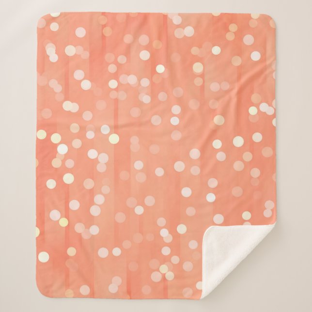 Manta Sherpa fondo abstracto (Anverso)