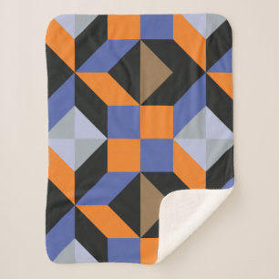 Manta Sherpa Fondo abstracto vintage