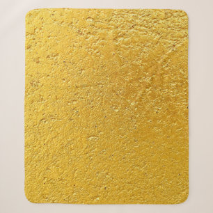 Manta Sherpa Fondo de oro o de Relieve metalizado y abstracto t