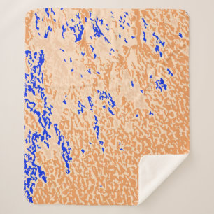 Manta Sherpa Fondo Grunge Colorido. Resumen Multicolor vi