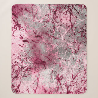 Manta Sherpa fondo rosado, deco, patrón, abstracto, envejecido,