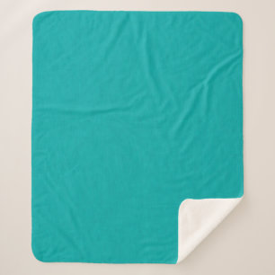 Manta Sherpa Fondo texturizado azul turquesa visual calmado y s