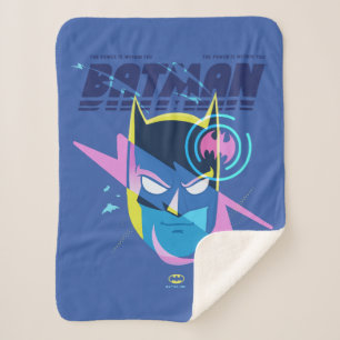 Manta Sherpa Forever Batman Light Up Head Graphic