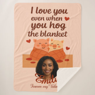 Manta Sherpa 'Forever My Valentine' Sherpa Blanket
