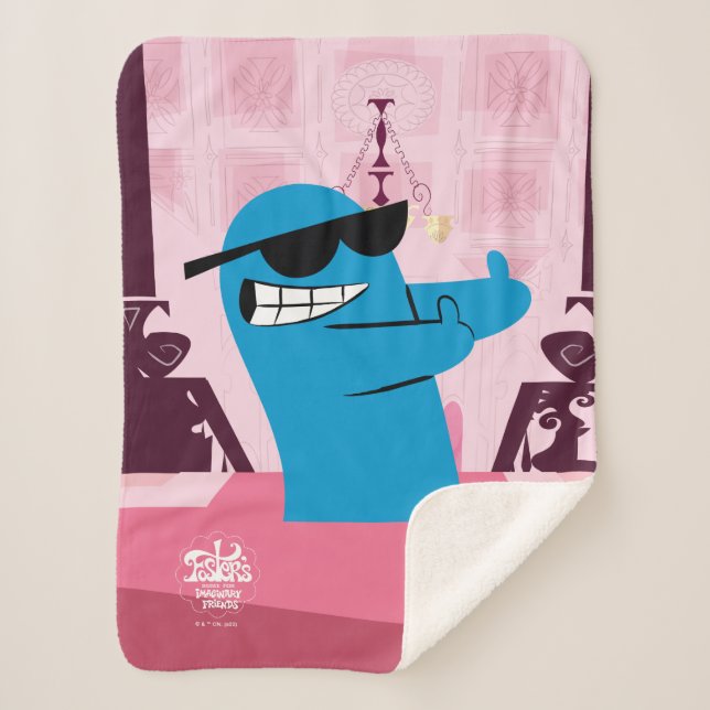 Manta Sherpa Foster's Home for Imaginary Friends | Cool Bloo (Anverso)