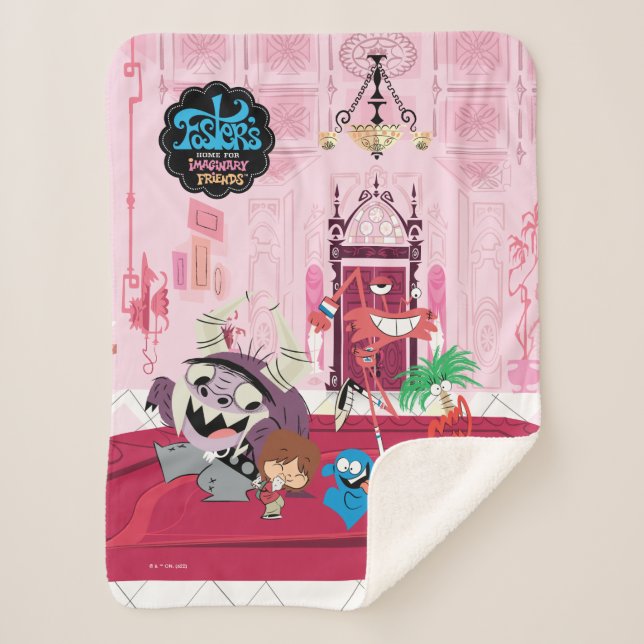 Manta Sherpa Foster's Home for Imaginary Friends | Dancing (Anverso)