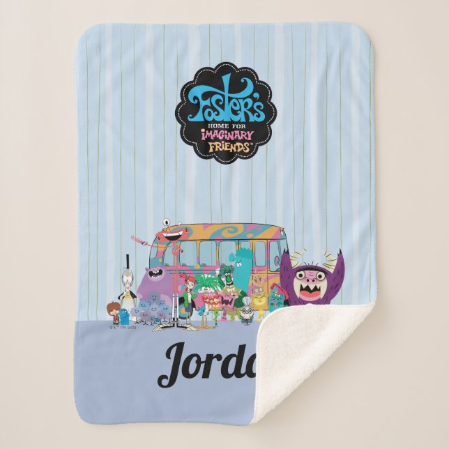 Manta Sherpa Foster's Home for Imaginary Friends | School Bus (Anverso)