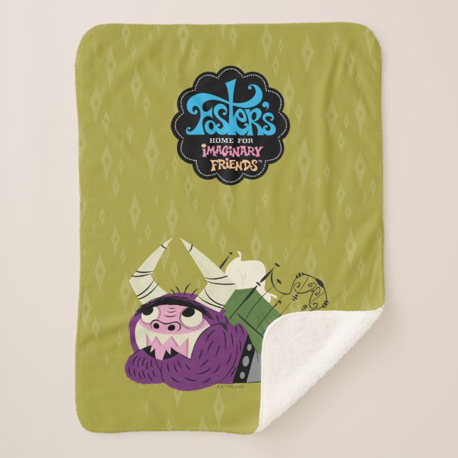 Manta Sherpa Foster's Home for Imaginary Friends | Under Bed (Anverso)