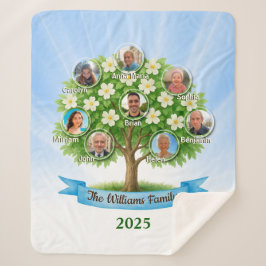 Manta Sherpa Foto de árbol de familia Nombres Sherpa Heritage C