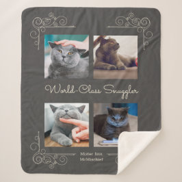 Manta Sherpa Foto de Personalizado de contrabandistas de clase 