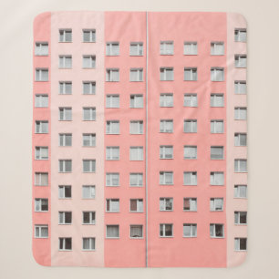 Manta Sherpa FOTOGRAFÍA minimalista DEL EDIFICIO DE ALTO RIESGO