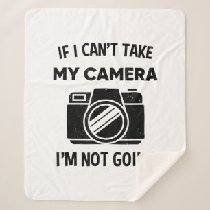 Manta Sherpa Fotógrafo Si No Puedo Tomar Mi Cámara No Voy