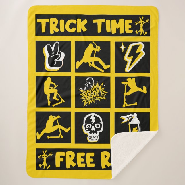 Manta Sherpa Freestyle Trick Scooter (Anverso)