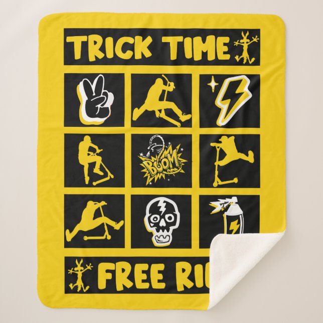 Manta Sherpa Freestyle Trick Scooter (Anverso)