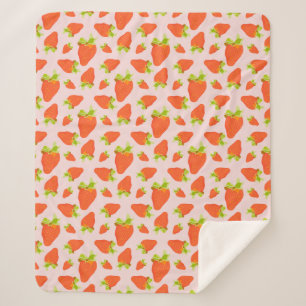 Manta Sherpa Fresa Leche