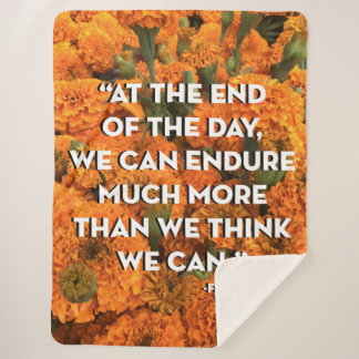 Manta Sherpa Frida Kahlo Quote Blanket