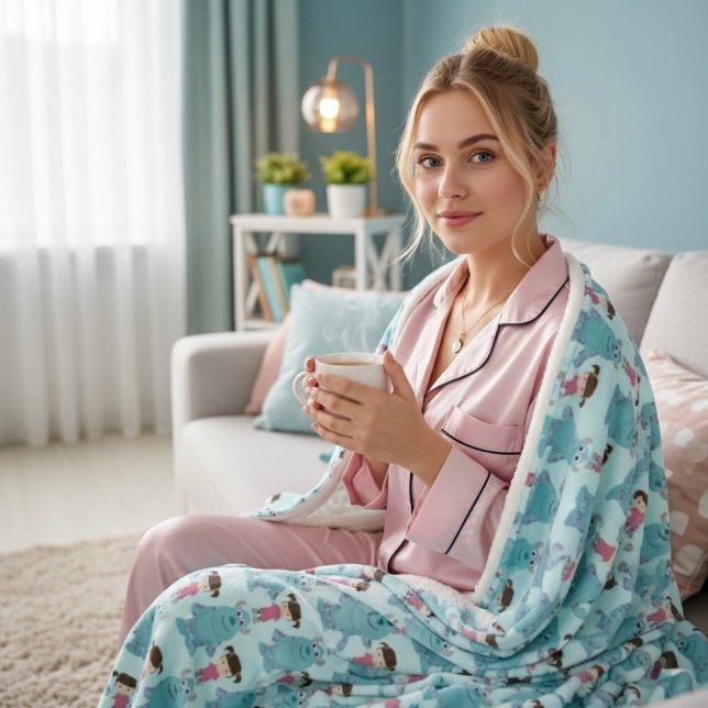 Manta Sherpa Friends (Subido por el creador)