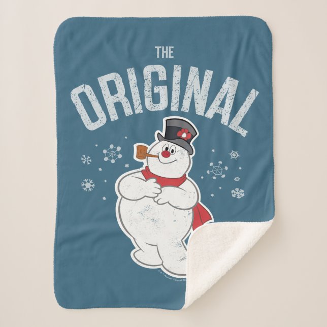 Manta Sherpa Frosty the Snowman™ | El original (Anverso)