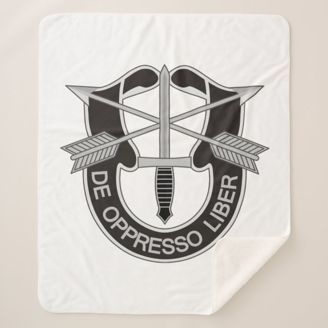 Manta Sherpa Fuerzas Especiales SF De Oppresso Liber (Anverso)