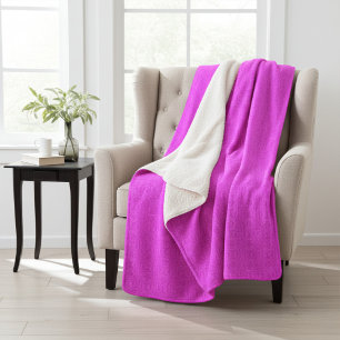 Manta Sherpa Fun Elegante Resumen Pequeño Motif Patrón Rosa