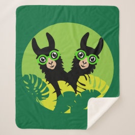 Manta Sherpa Fun Llama Alpaca Hogar Y Vida