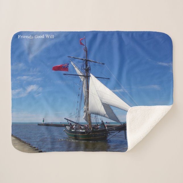 Manta Sherpa Funda de Friends Good sherpa (Anverso (horizontal))