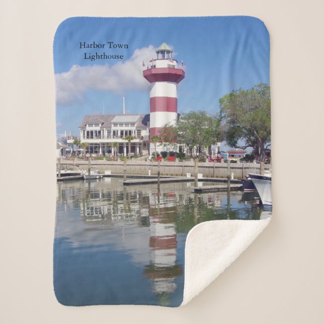 Manta Sherpa Funda de harbour Town Lighthouse sherpa (Anverso)