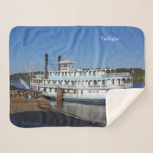 Manta Sherpa Funda de sherpa de popa de lentejuelas (Anverso (horizontal))