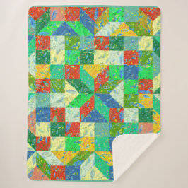 Manta Sherpa Funda Sherpa Quilt Pattern