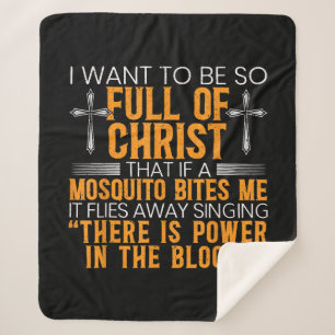 Manta Sherpa Fundador Religioso Cristiano De Dios Fiel