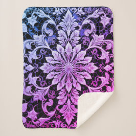 Manta Sherpa Fusión magenta