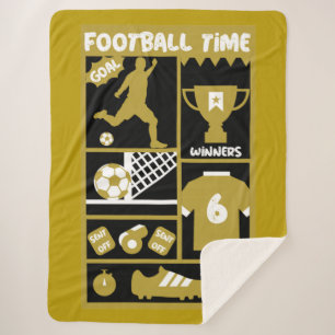 Manta Sherpa Fútbol británico