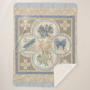Manta Sherpa G Creación de Office Fleece Blanket