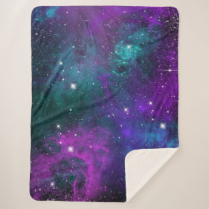 Manta Sherpa Galaxia Espacial Oscura y Tenebrosa Cielo Estrella