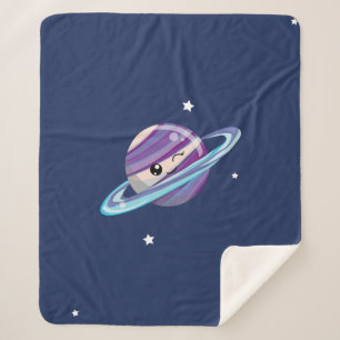 Manta Sherpa Galaxia linda de Saturn del planeta del espacio