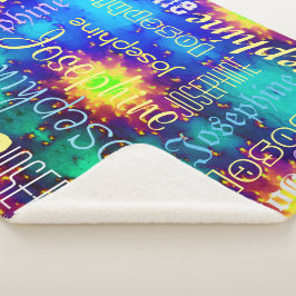 Manta Sherpa Galaxia Nombre Explosión de Supernova Tie-dye