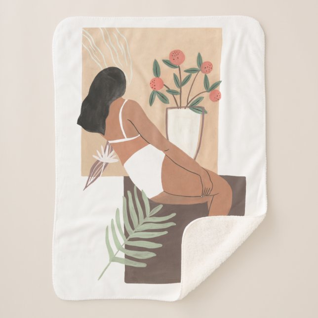 Manta Sherpa Gandulear a la mujer (Anverso)