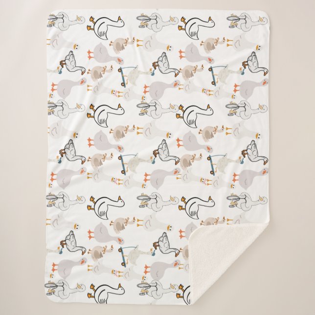 Manta Sherpa ganso (Anverso)