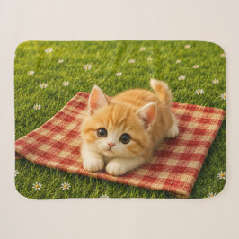 Manta Sherpa Gatito Adorable