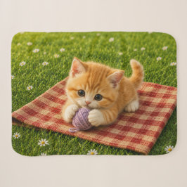 Manta Sherpa Gatito Adorable