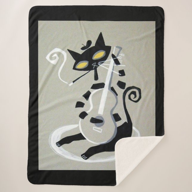 Manta Sherpa gato auxiliar (Anverso)