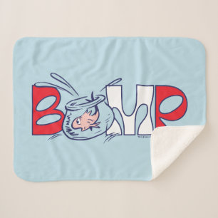 Manta Sherpa Gato en el Gorra   Bump
