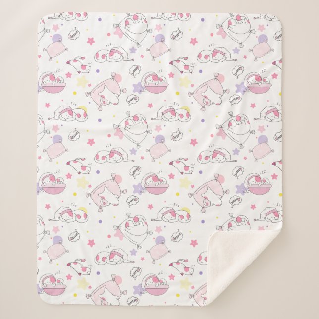 Manta Sherpa Gatos cortos (Anverso)