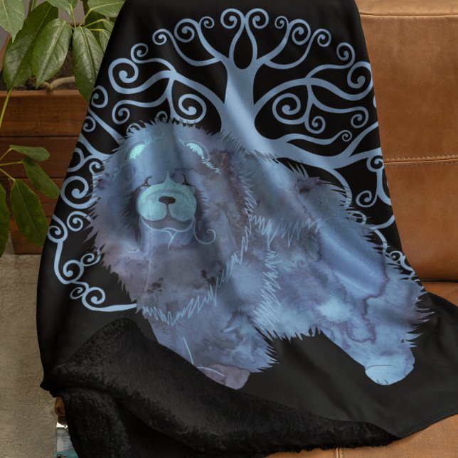 MANTA SHERPA GÉNES DESFADERADOS COLGAN ÁRBOL DE LA VIDA (Subido por el creador)