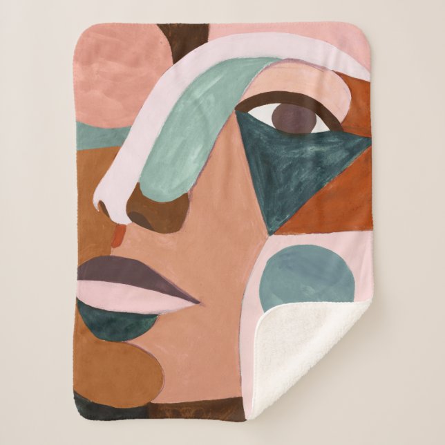 Manta Sherpa Geo Half Face (Anverso)