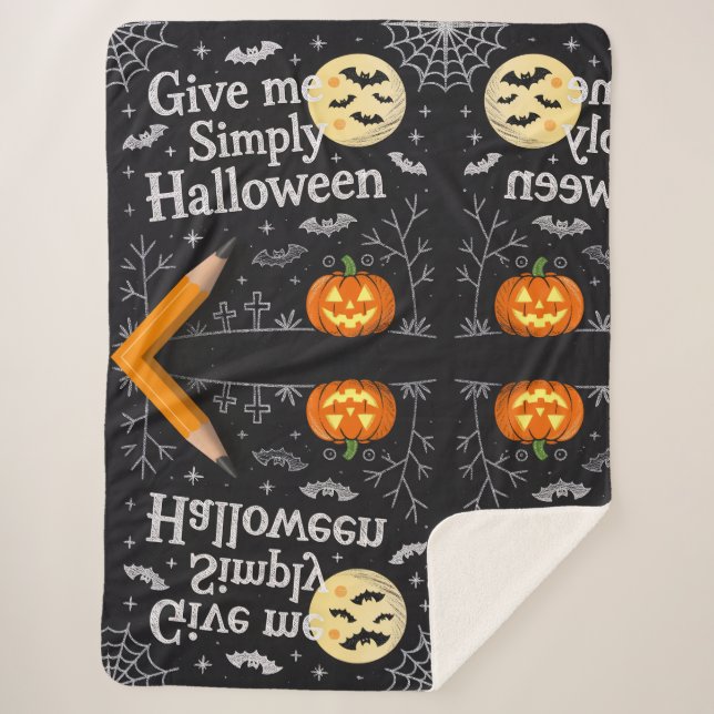 Manta Sherpa Geometric Pattern Sherpa Blanket (Anverso)