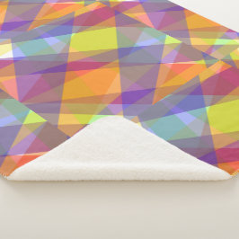 Manta Sherpa Geométrico claro - Sherpa Blanket