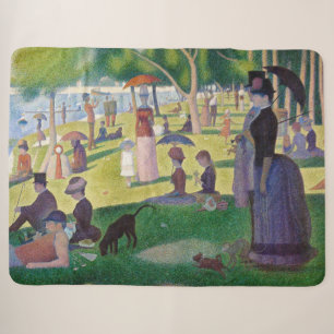 Manta Sherpa Georges Seurat - Un domingo en La Grande Jatte