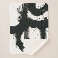 Gesto del ónix - movimientos negros de la pintura