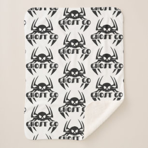 Manta Sherpa Ghost Go Spooky Season